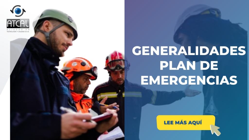 GENERALIDADES PLAN DE EMERGENCIAS