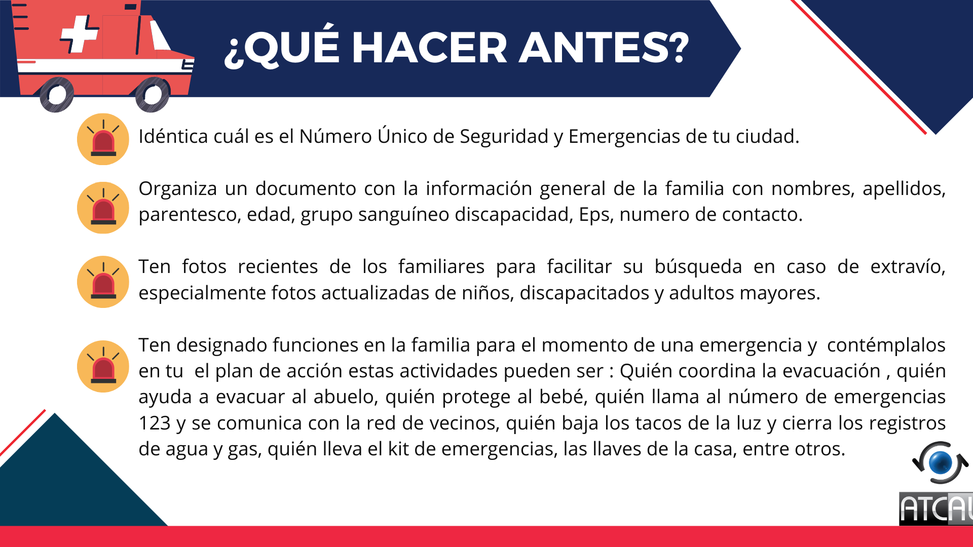 CREA TU PLAN DE EMERGENCIAS FAMILIAR: 8 CLAVES PARA MANTENER A TU ...