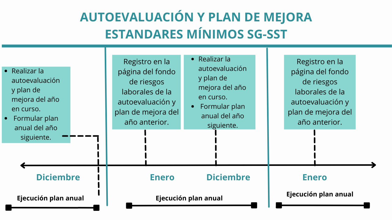 Registro Anual De Autoevaluaciones Y Planes De Mejoramiento Del Sg Sst Implementando Sgi 3502